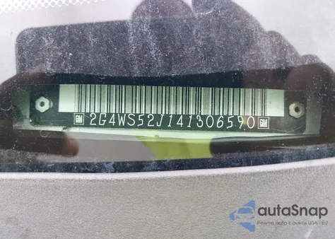 2004 Buick Century from USA, damaged, VIN 2G4WS52J141306590